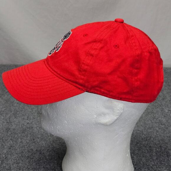 Wisconsin Badgers Bucky Mascot Red Snapback Hat NCAA College Cap Madison - Picture 6 of 6